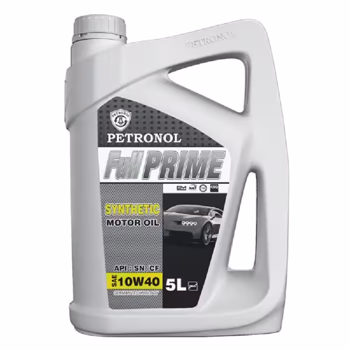 روغن موتور خودرو پترونول فول پرایم 10W40 فول سنتتیک حجم 5 لیتر
