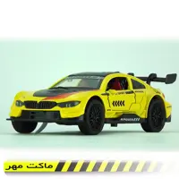 ماکت ماشین فلزی بی ام و GT طول 12 سانت صدا و چراغدار ارسال رایگان در ماکت مهر