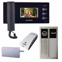 آیفون تصویری الکتروپیک . پک کامل  1 واحدی . مدل 1096 با پنل لمسی رندا