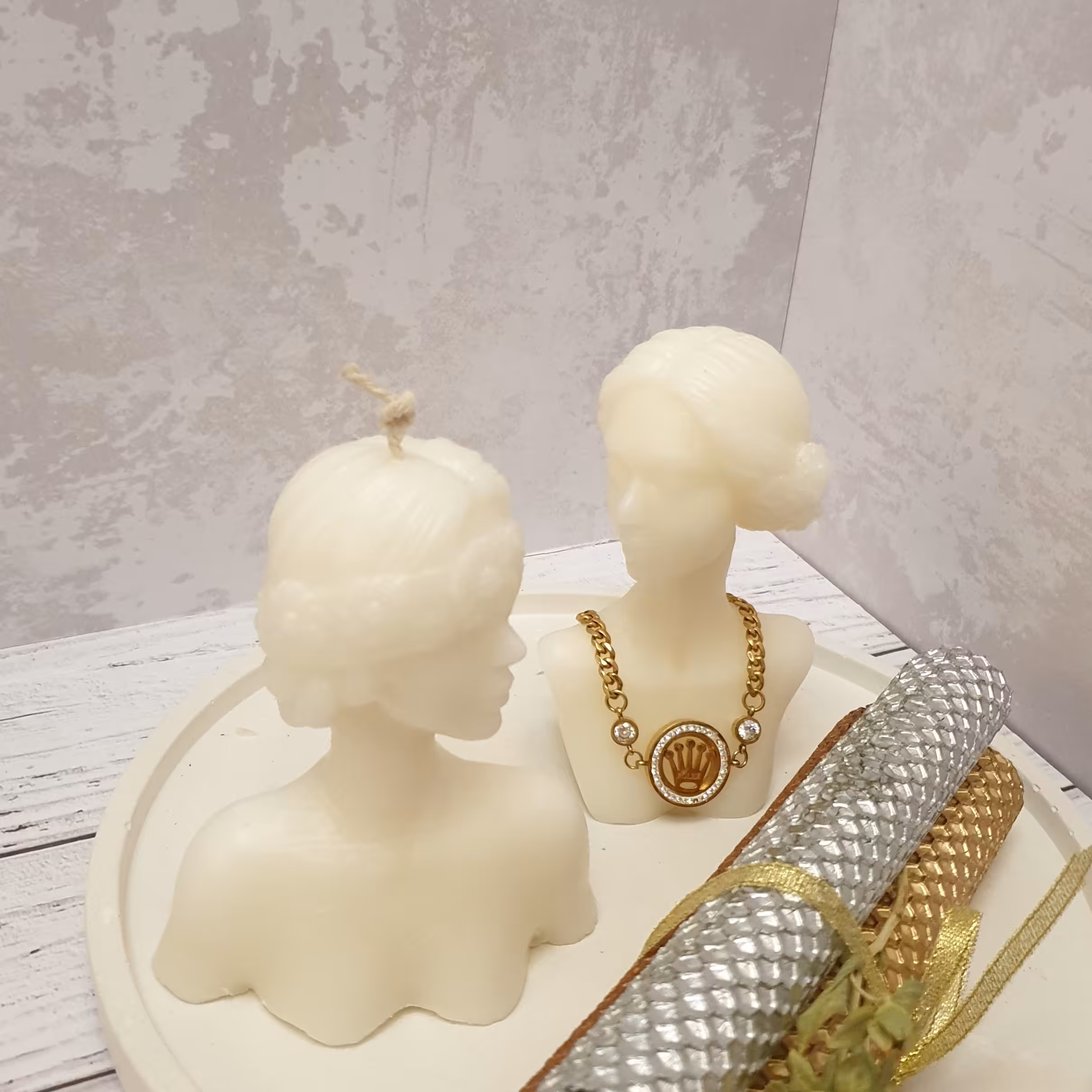 شمع مجسمه ایی