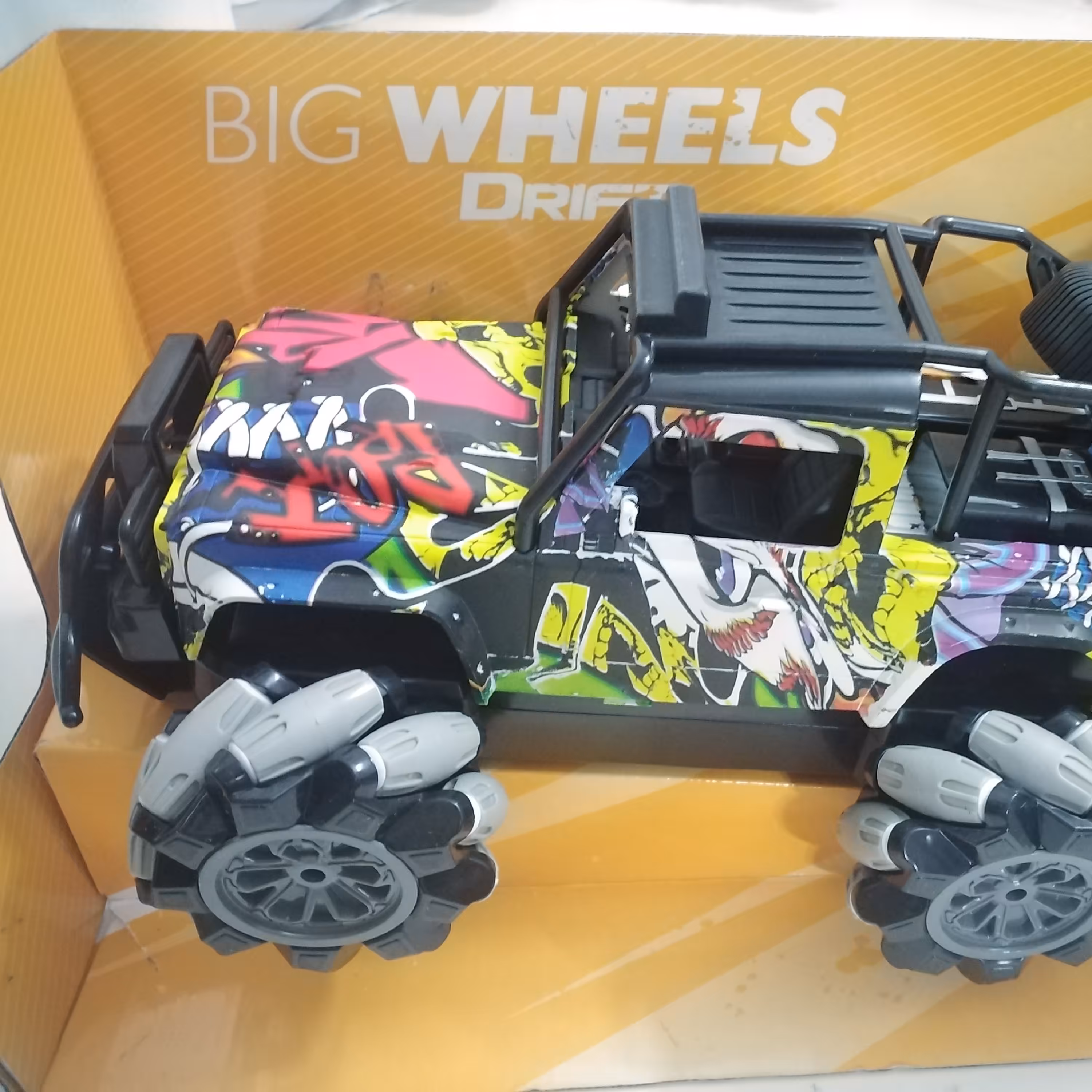 آفرود کنترلی چرخشی شارژی با دسته باطری خور