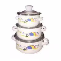 سرویس لعابی نوزاد 6 تیکه سانگسان (طرح پاندا) | SONGSUN 6PCS mini pot set