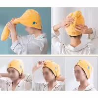 کلاه حمام حوله ای مدل هندی