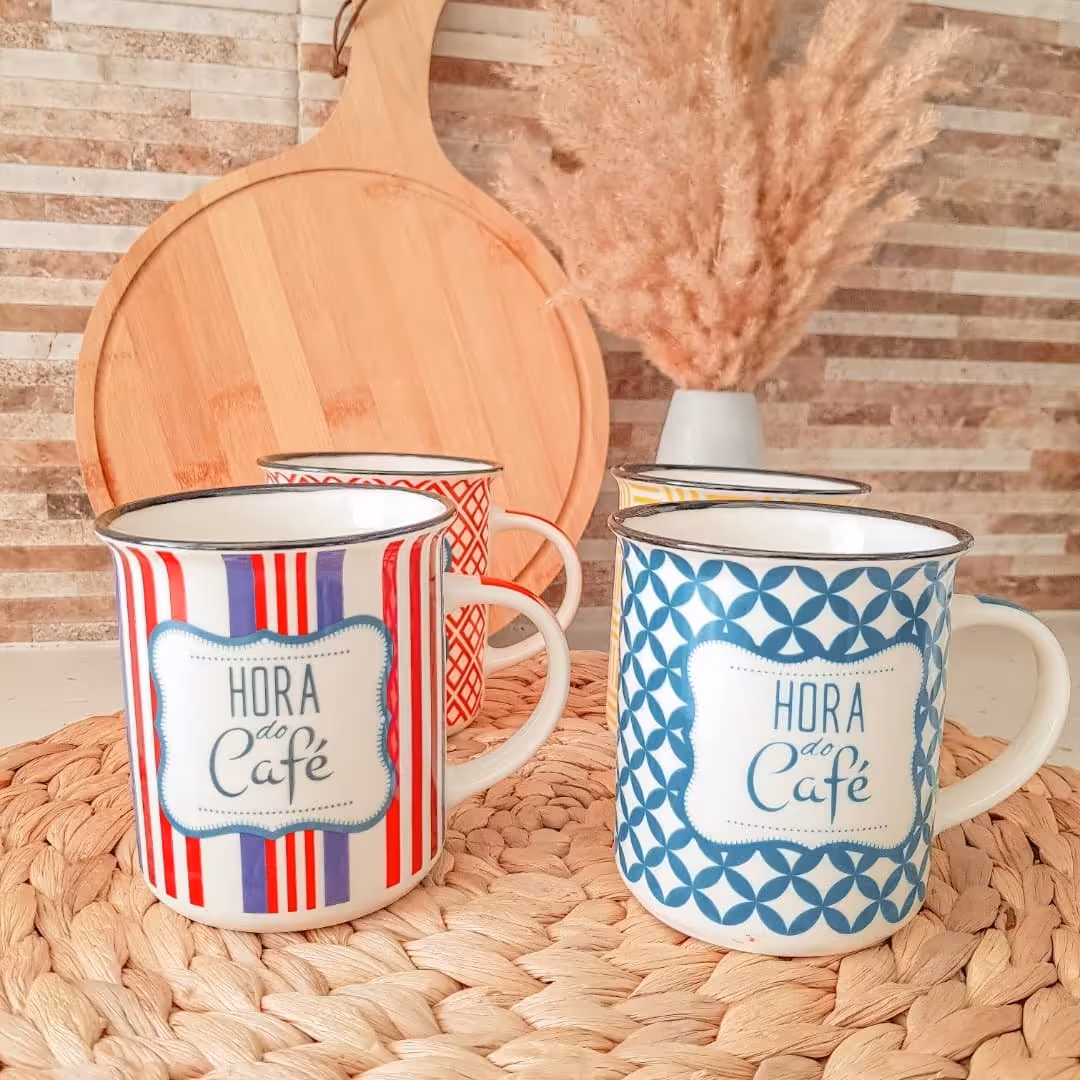 ماگ رجینال طرح دار سایز بزرگ