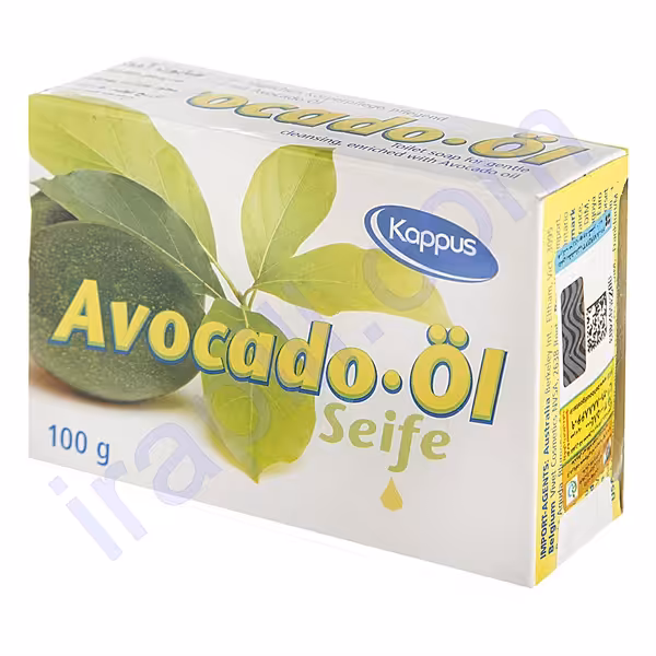 صابون آووکادو تقویت کننده و مرطوب کننده برای انواع پوست کاپوس 100 گرم