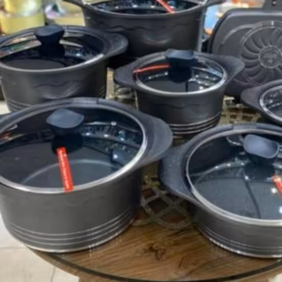 سرویس 17 پارچه چدن گرانیت راکلند 
