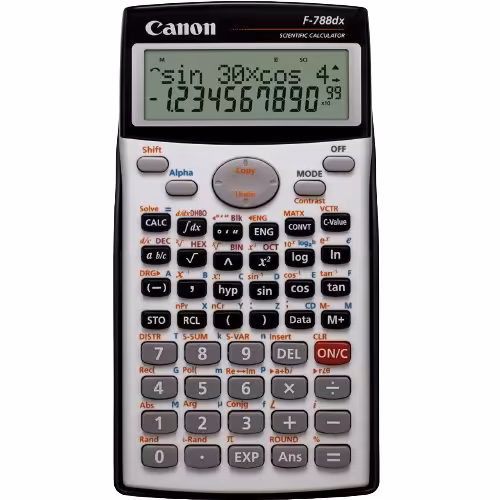 ماشین حساب F_788pv مهندسی Canon