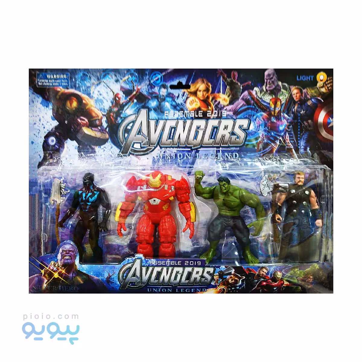 پک 4 عددی فیگور شخصیت های اونجرز آیتم 1944 عمده و کارتنی