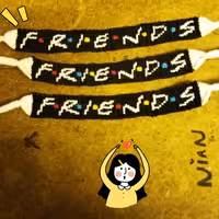 دستبند دوستی طرح فرندز