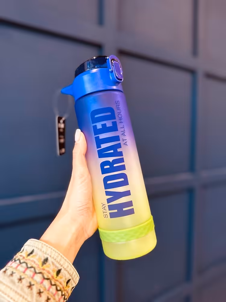 قمقمه دو رنگ HYDRATED کد00978