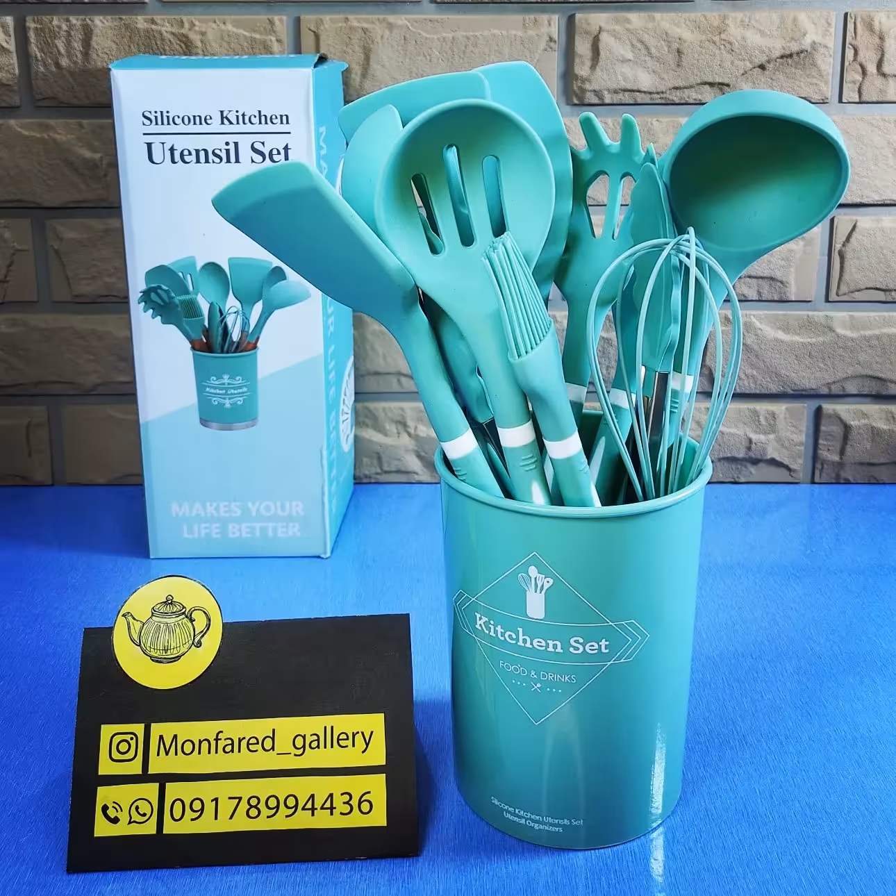 سرویس کفگیروملاقه سیلیکونی نسوز دسته سیلیکونی ، کیفیت عالی وارداتی،تضمین کیفیت
، 12 پارچه kitchen set