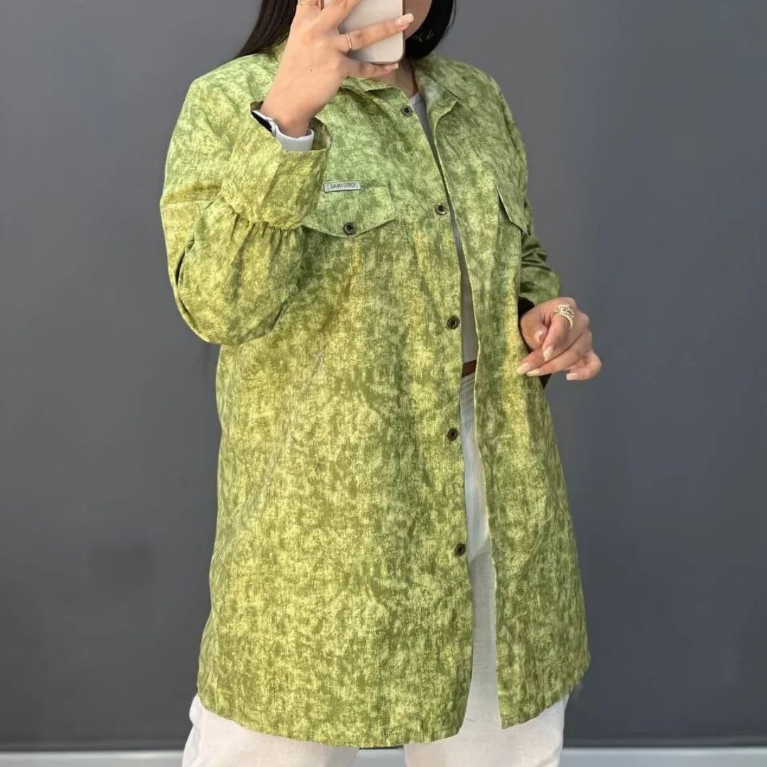 شومیزپتینه آستین گت دار