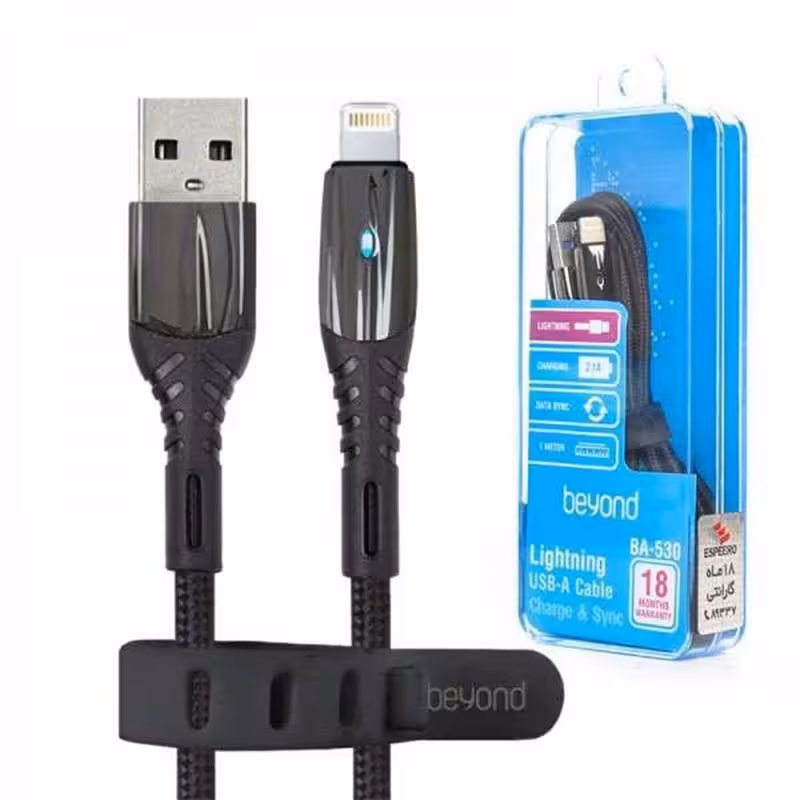 کابل شارژ لایتنینگ بیاند مدل BA-530