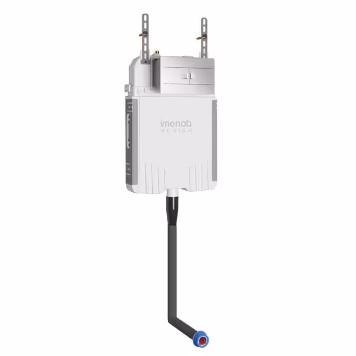 فلاش تانک توکار زمینی ایمن آب مدل کلیک (با پک لوله صلب)