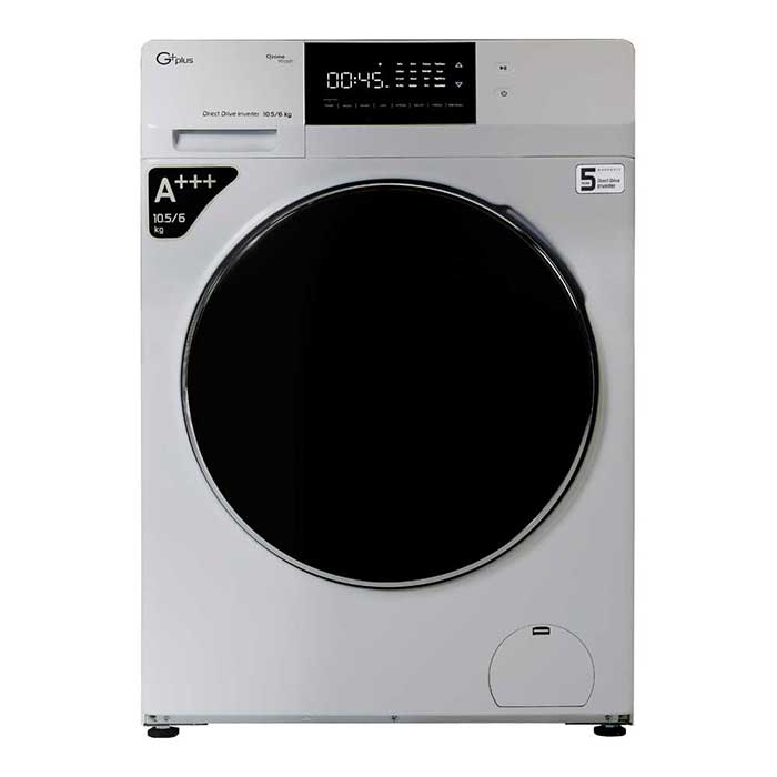ماشین لباسشویی جی پلاس 10.5 کیلویی مدل GWM-KD1069T