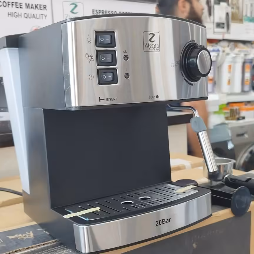 اسپرسو ساز  20 بار زیگما  با توان 850 وات اورجینال