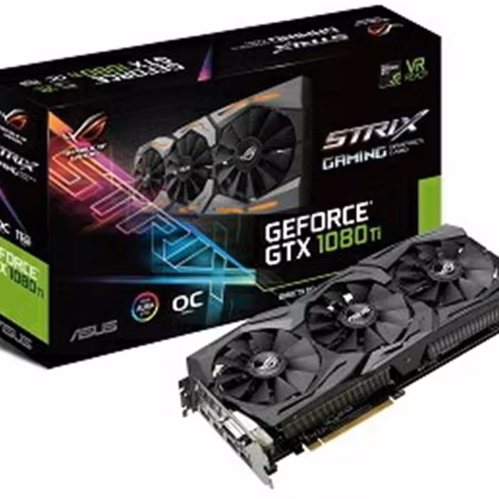 کارت گرافیک ایسوس مدل ROG-STRIX-GTX1080TI-O11G-GAMING
