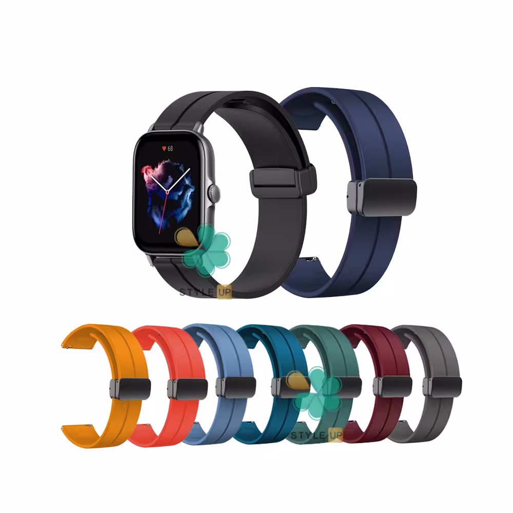 بند ساعت Magnetic D-Buckle مناسب آمازفیت GTS 3