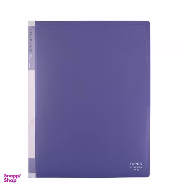 کلیر بوک 30 برگ پاپکو کد a4 007