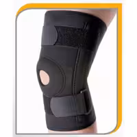 زانو بند چهار فنره نئوپرن تبیان - کد 60801