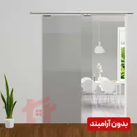 مکانیزم کشویی تک درب شیشه ای آلباتور بدون آرام بند کد 9900