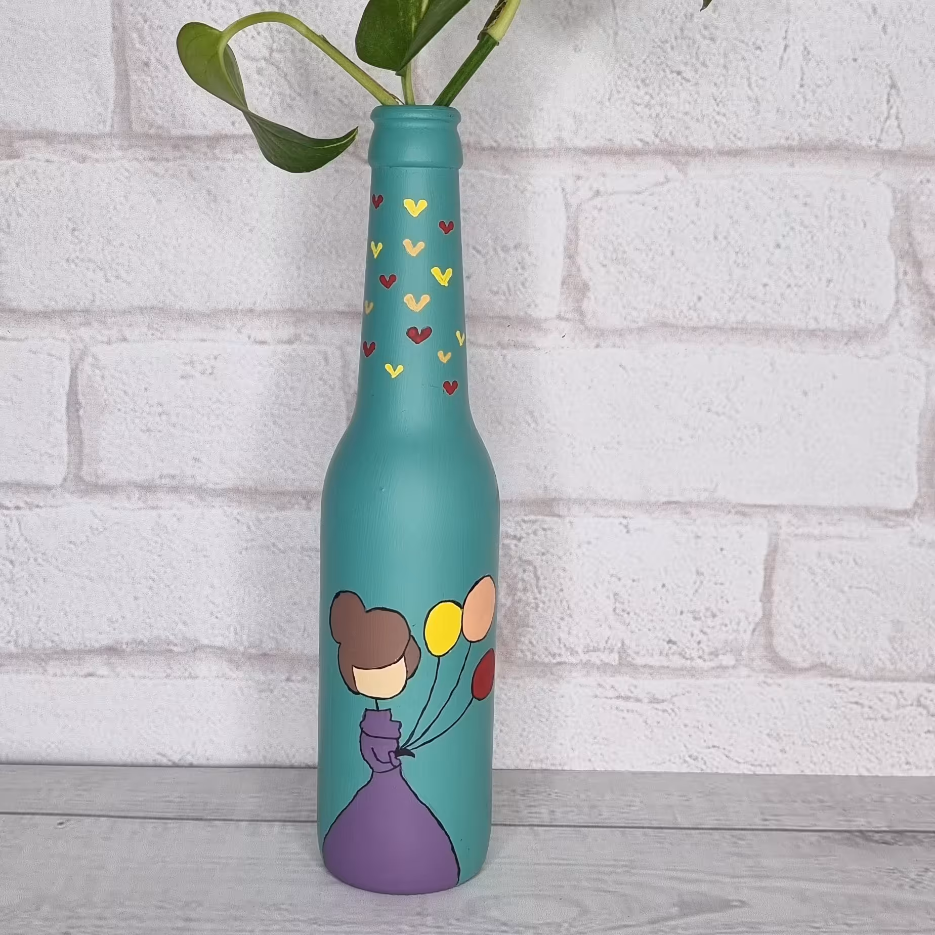 گلدان شیشه ای 