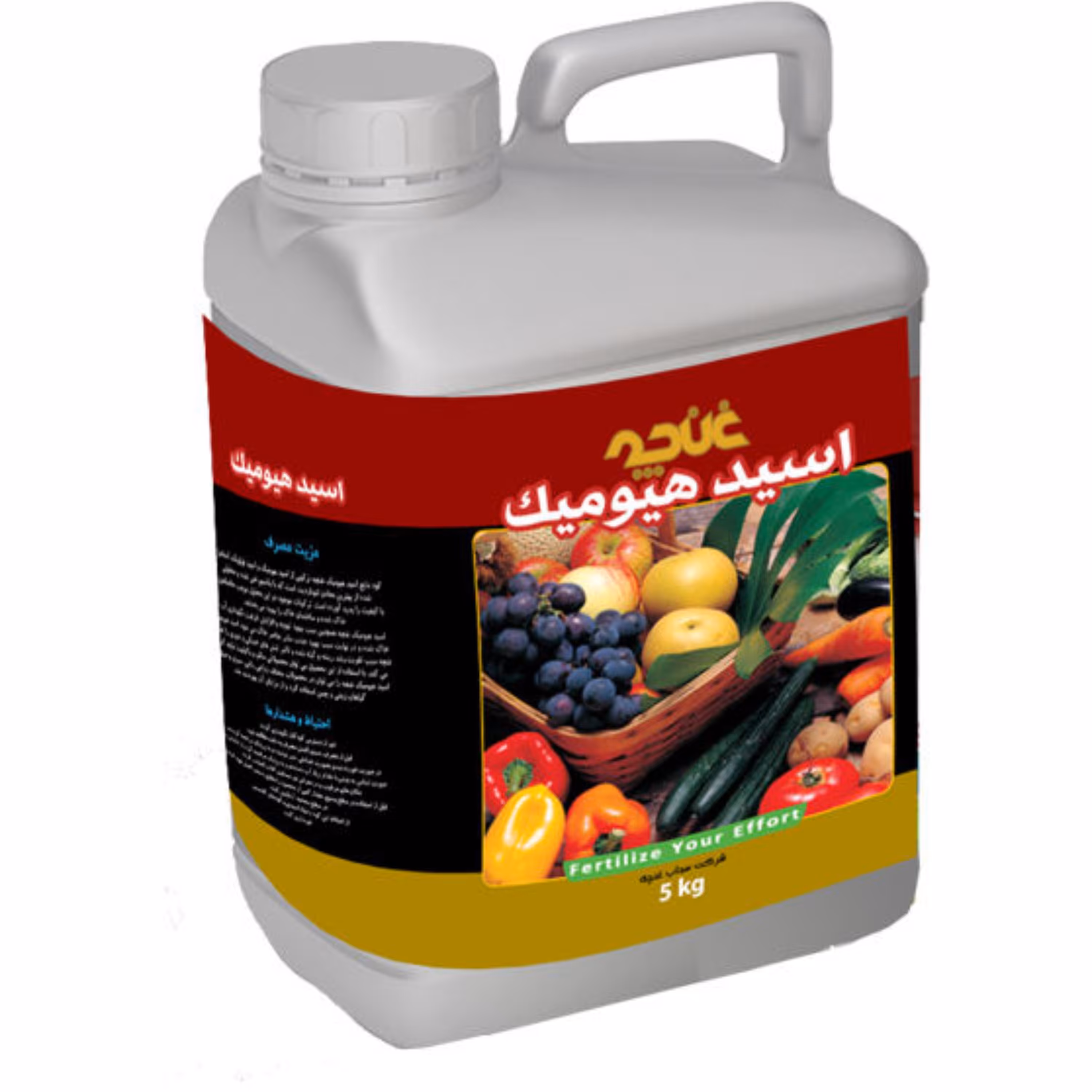 کود مایع اسید هیومیک غنچه حجم 5 لیتری 