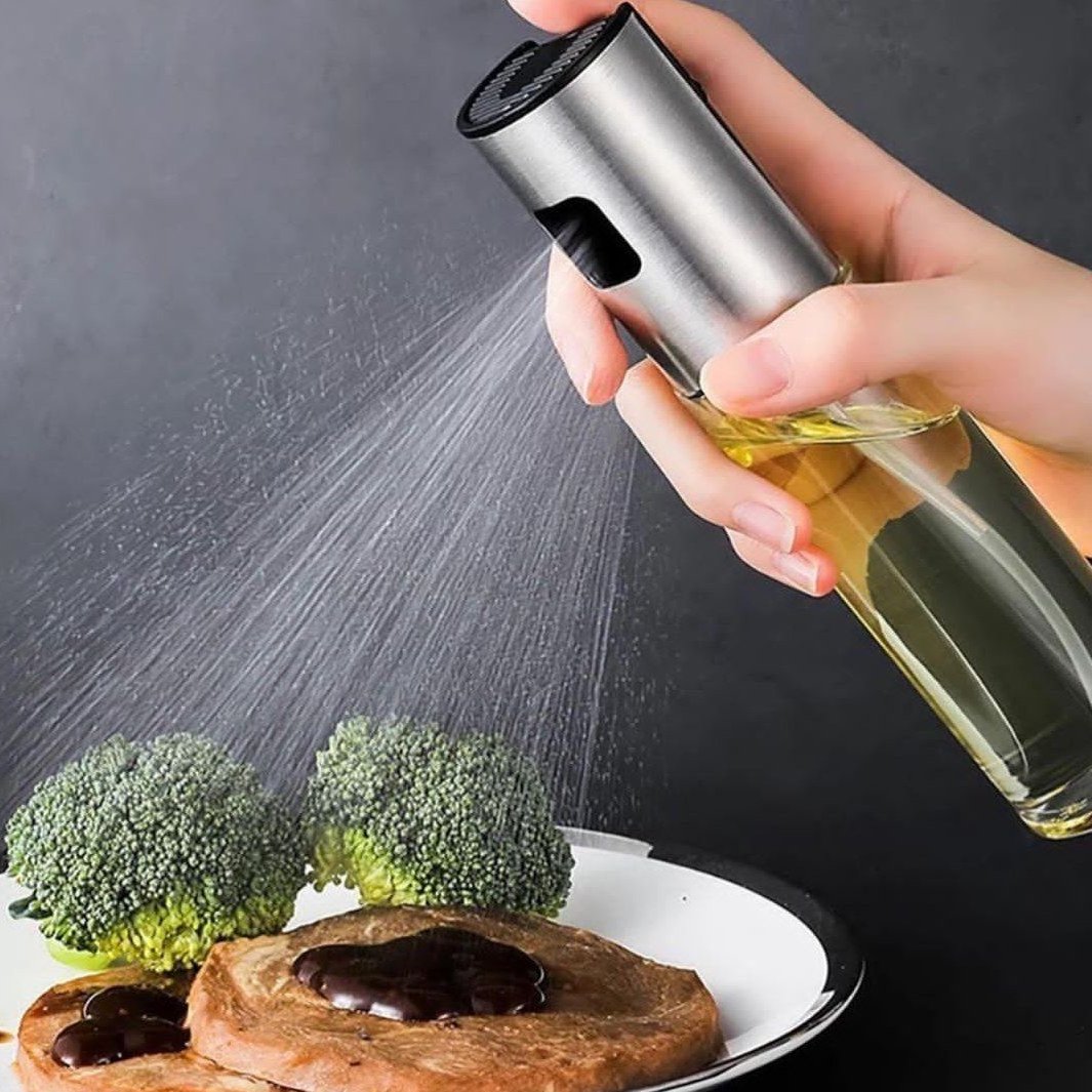 اسپری روغن ، سرکه و زعفران شیشه ای 