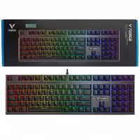 کیبورد گیمینگ RGB دار مکانیکال رپو Rapoo V700RGB ALLOY