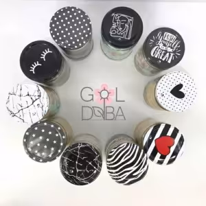 درب بانکه فلزی فانتزی بسته 6 عددی