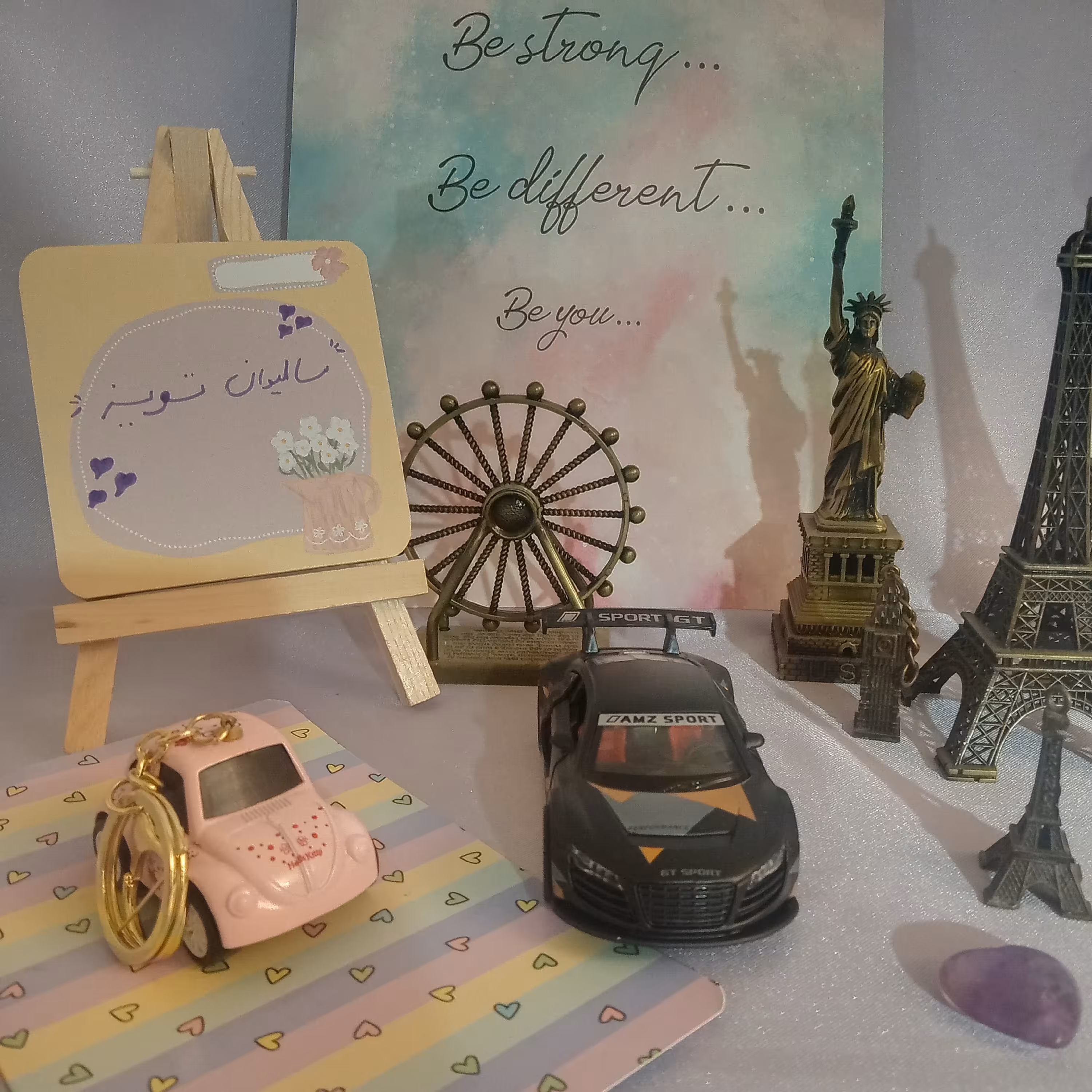 ماشین فلزی اسپورت مشکی نارنجی