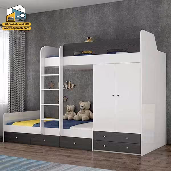 تخت خواب دوطبقه کد BTDP02