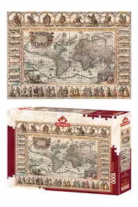 پازل Ancient World map 4584 1000pcs