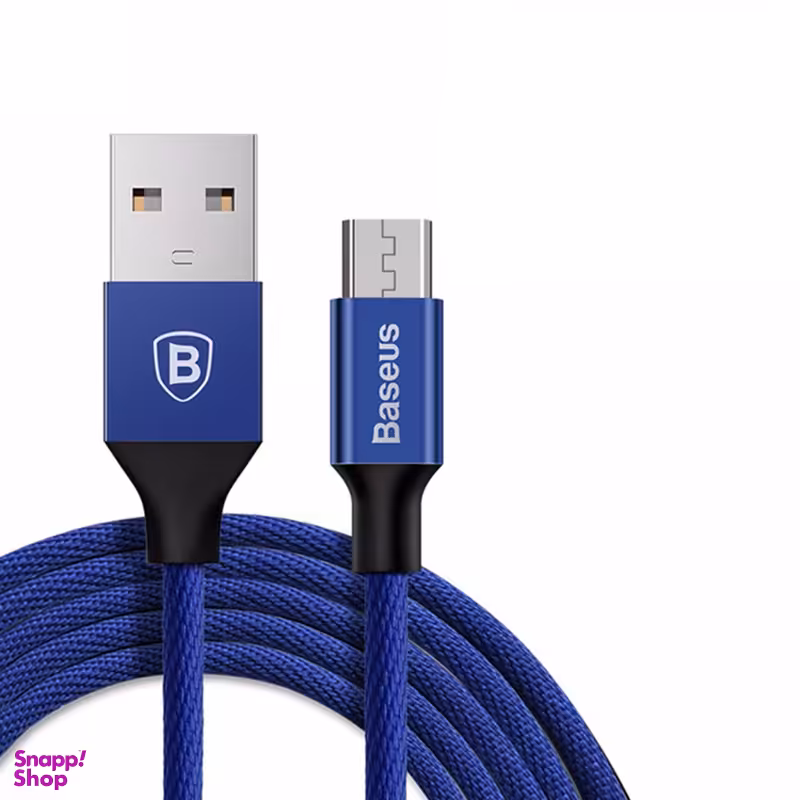 کابل تبدیل USB به microUSB باسئوس مدل Yiven به طول 1 متر