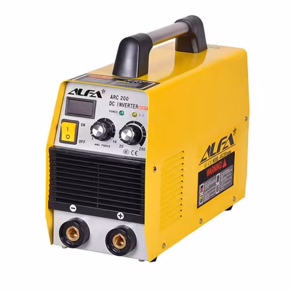 اینورتر جوشکاری 200 آمپر دو ولوم آلفا مدل ARC200  INVERTER ALFA MODEL ARC200