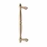 دستگیره در ورودی بهریزان  مدل 9724L                     سایز 420 میلی متر   نیکل خش دار