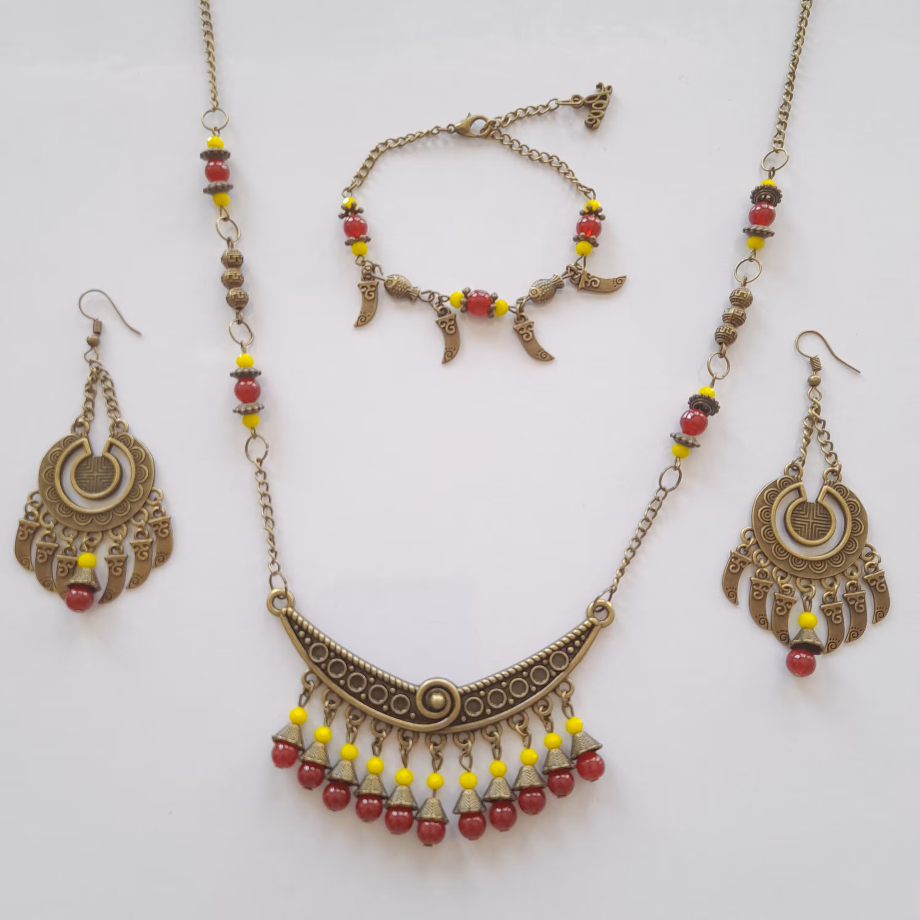 ست زیورآلات مدل کلاه