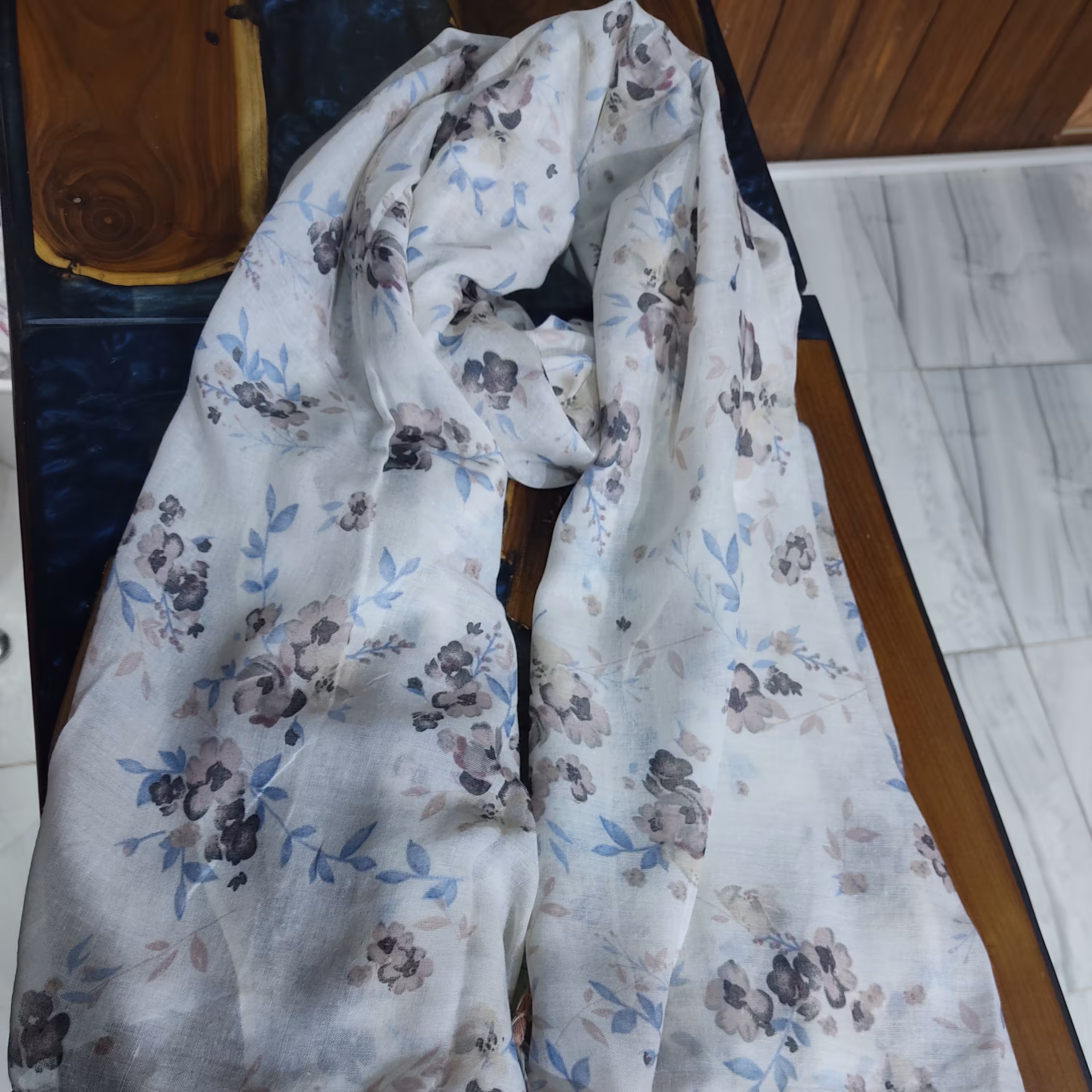 شال نخی بهاره  گلی