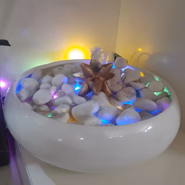 آبنما رومیزی دکوری مدل ستاره 