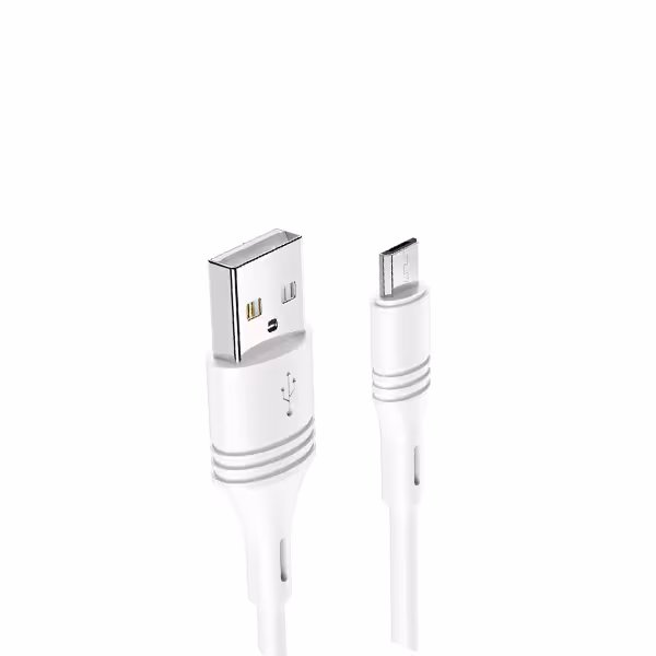 کابل تبدیل USB به MicroUSB بروفون مدل BX43 طول 1 متر