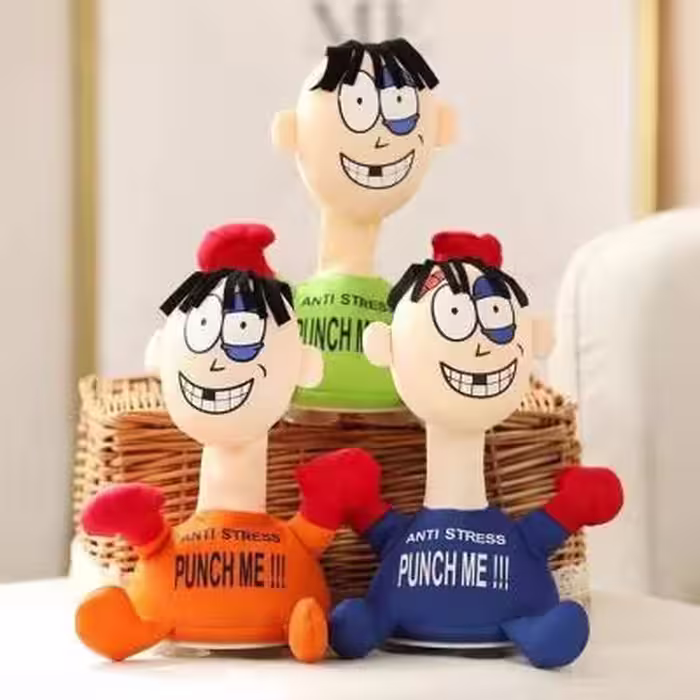 عروسک آنتی استرس مشت خور Punch Me