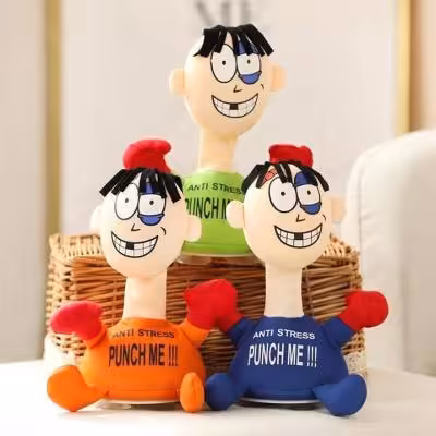 عروسک آنتی استرس مشت خور Punch Me
