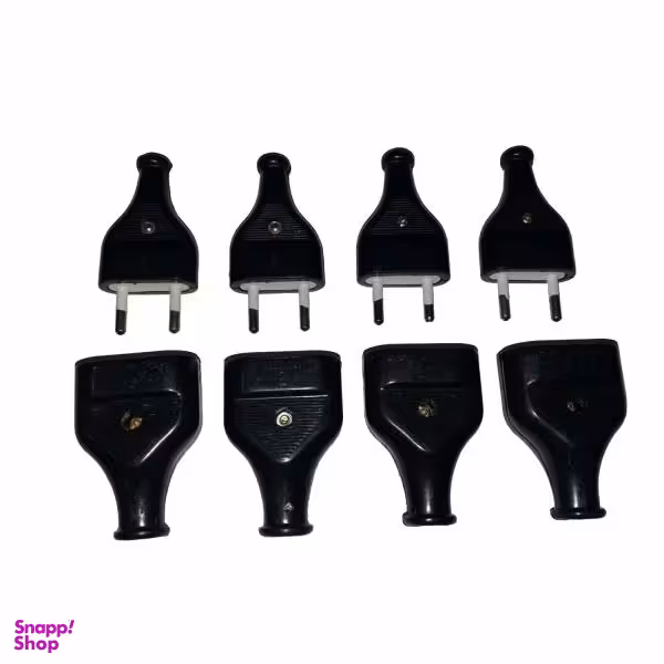 دوشاخه برق مدل A-306 مجموعه 8 عددی