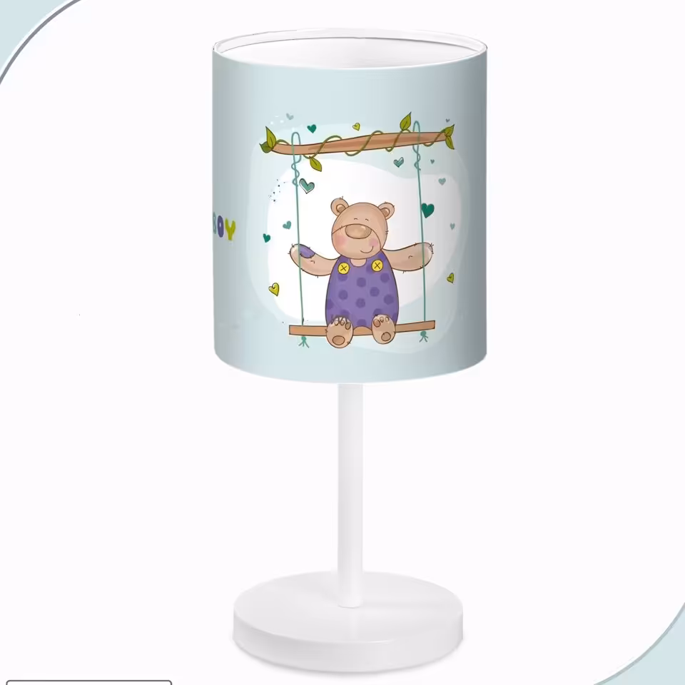 آباژور اتاق کودک طرح خرس و بالن کد 7810