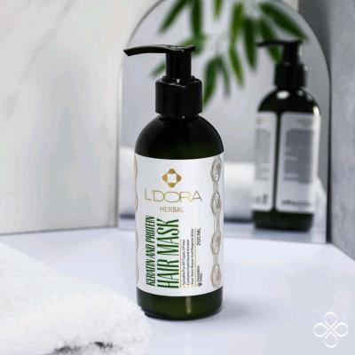 ماسک گیاهی پروتئینه و کراتینه موی سر لدورا هربال