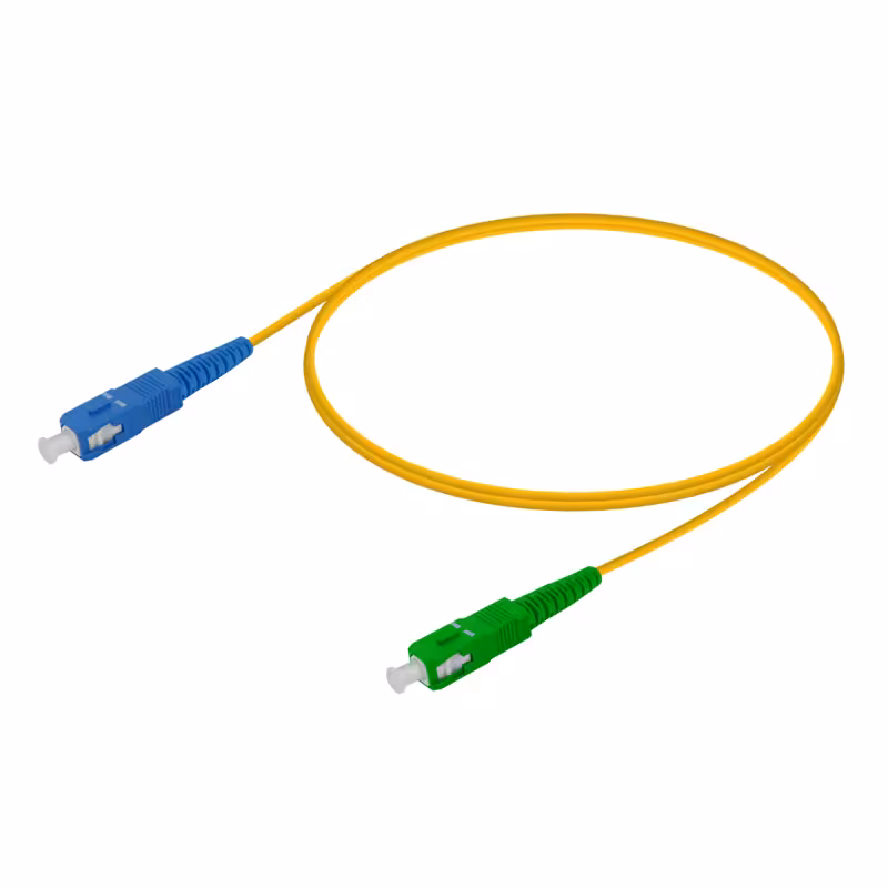 پچ کورد فیبرنوری SC-SC SM سیمپلکس APC نگزنس 1 متری