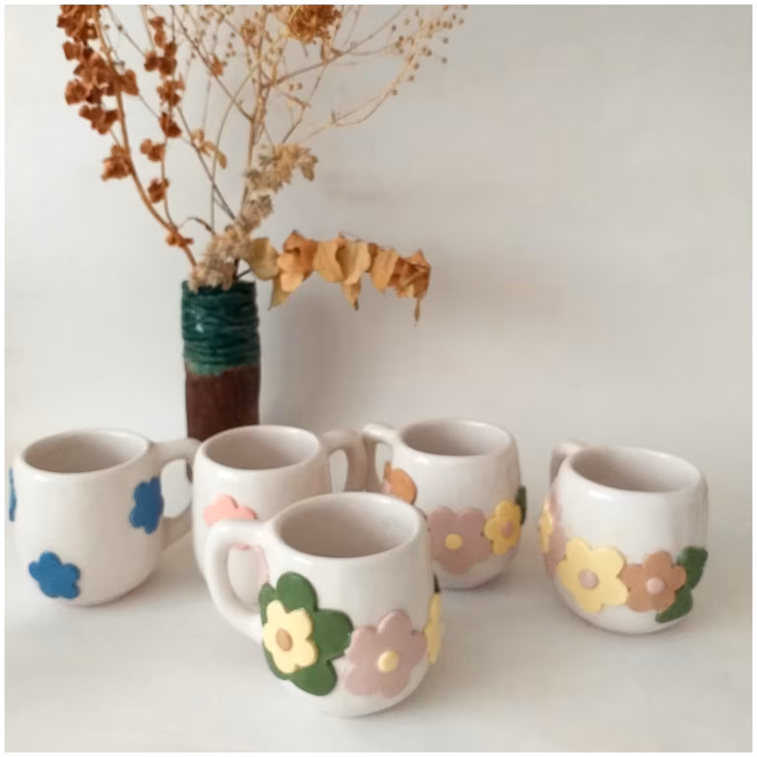 ماگ سرامیکی  طرح برجسته