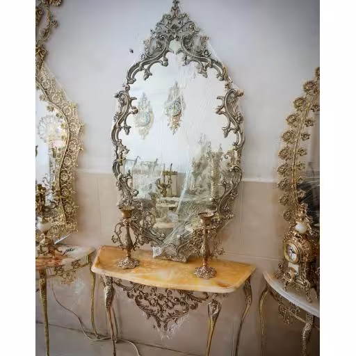 آینه کنسول برنز سلطنتی