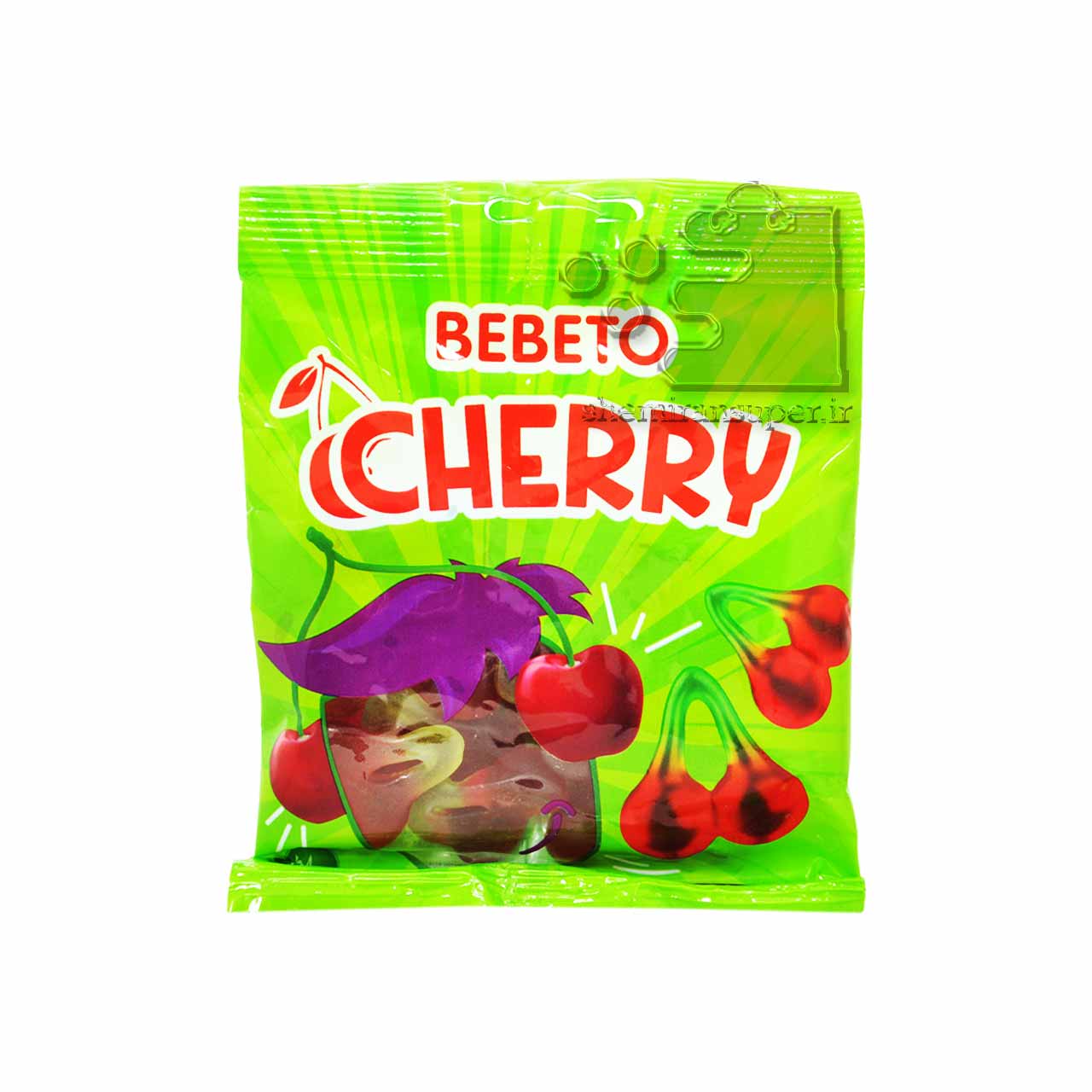 پاستیل گیلاس 80 گرم ببتو - bebeto