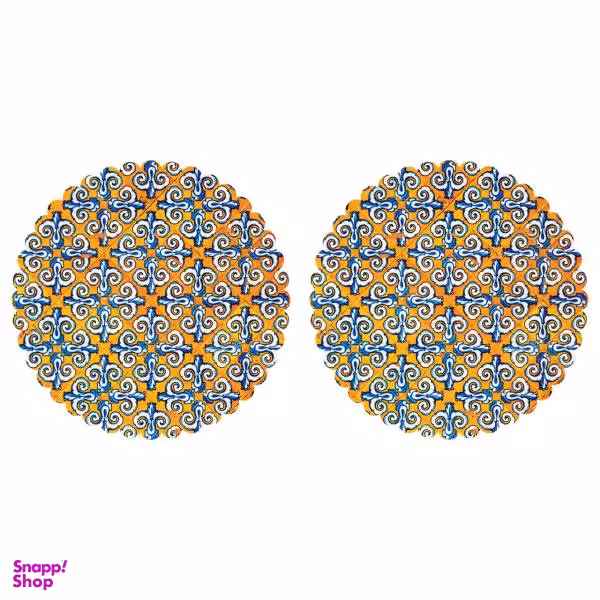 رومیزی رنس مدل T4-42067 سایز 40x40 سانتی متر مجموعه 2 عددی